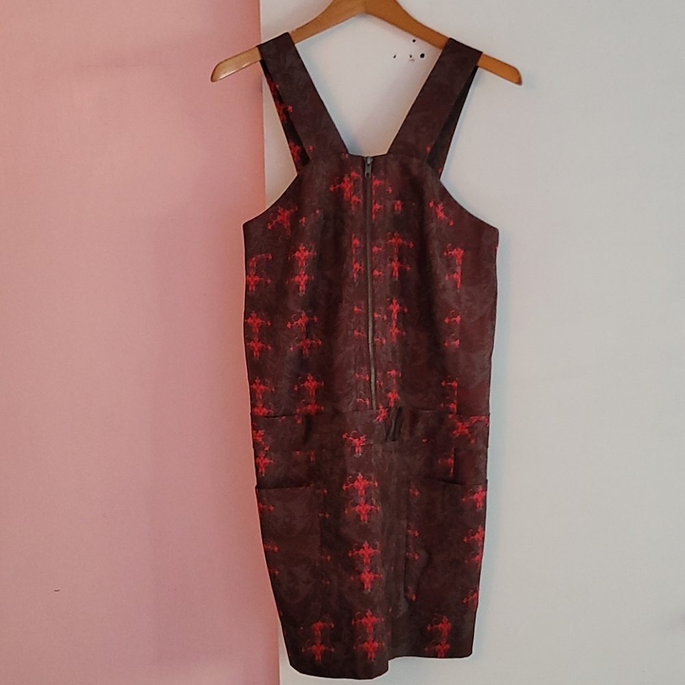 Paisley shift dress